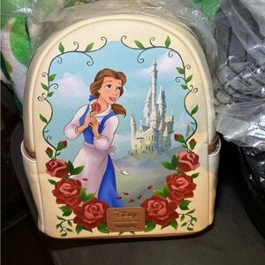 Loungefly Disney Beauty And The Beast Belle Castle Mini Backpack